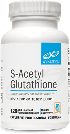 S-Acetyl Glutathione Default Category Xymogen 120 Capsules 