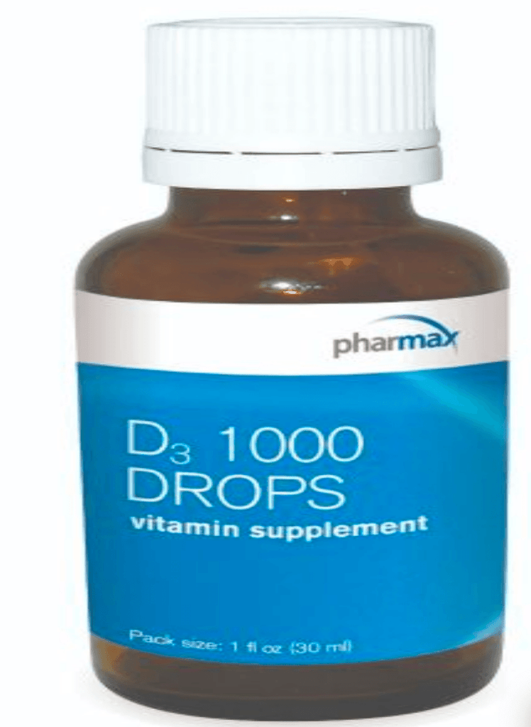 D3 1000 Drops - 1 fl oz Default Category Pharmax 