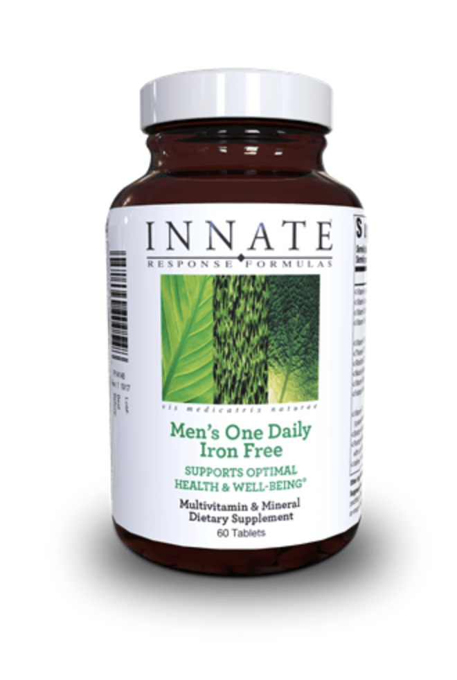 Men's One Daily Iron Free - 60 Tablets Default Category Innate Response 