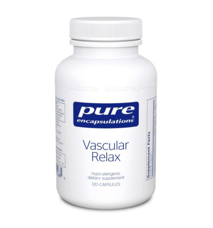 Vascular Relax - 120 Capsules Default Category Pure Encapsulations 