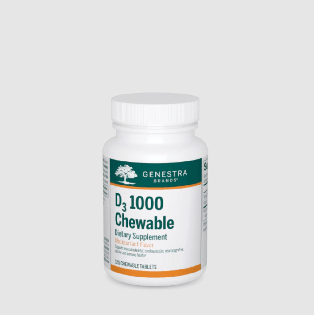 D3 1000 Chewable - 120 Tablets Default Category Genestra 