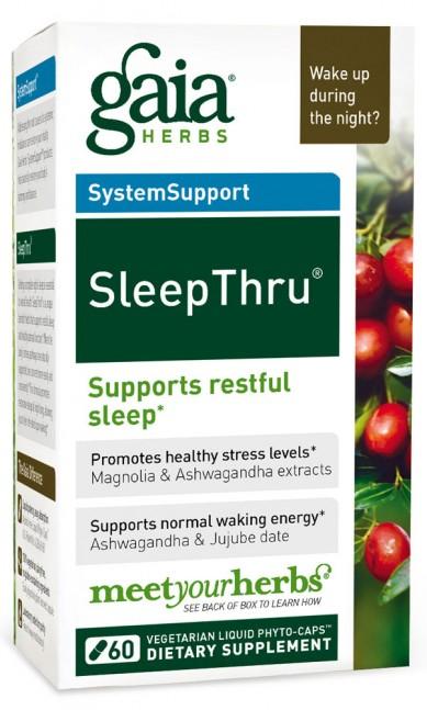 SleepThru Capsules Gaia Herbs 