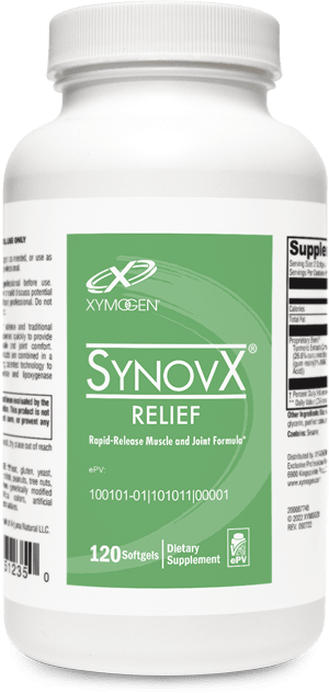 SynovX® Relief Vitamins & Supplements Xymogen 120 Softgels 