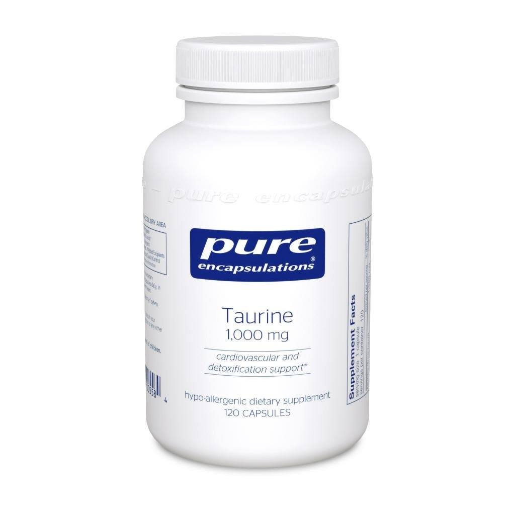 Taurine 1000 mg - 120 capsules Default Category Pure Encapsulations 