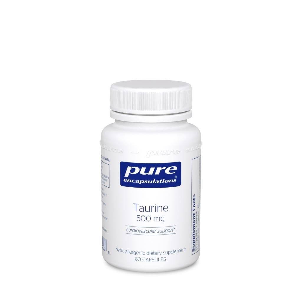 Taurine 500 mg. - 60 capsules Default Category Pure Encapsulations 