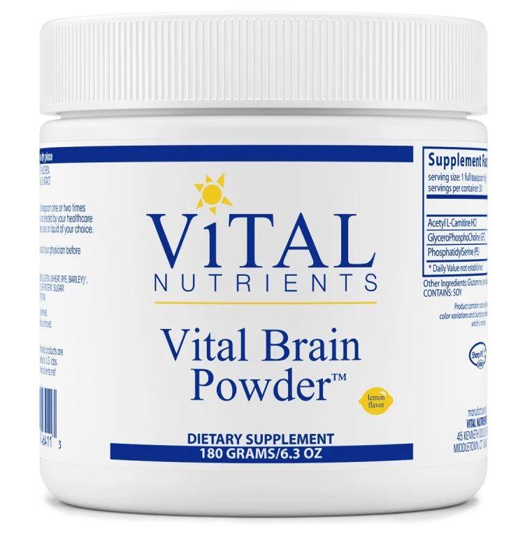 Vital Brain® Powder - 150 g Default Category Vital Nutrients Natural Lemon 90g 
