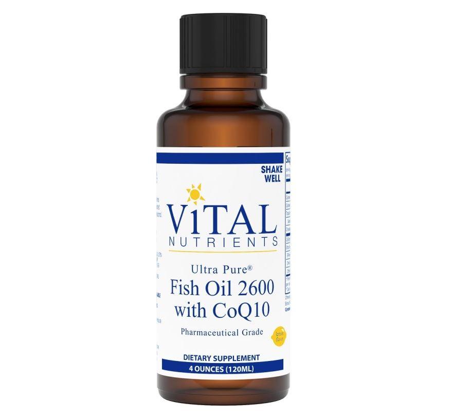 Ultra Pure® Fish Oil 2600 with CoQ10 - 4 ounces Default Category Vital Nutrients 