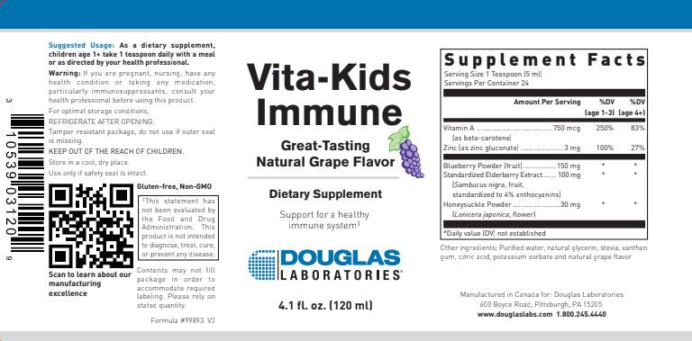 Vita-Kids ™ Immune - 120 ml Default Category Douglas Labs 