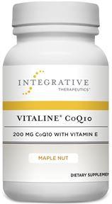 Vitaline CoQ10 w/ Vitamin E 200mg Default Category Integrative Therapeutics 