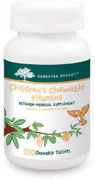 Children's Chewable Vitamins - 100 Tablets Default Category Genestra 