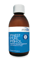 Finest Pure Fish Oil with Essential Oil of Orange Pharmax 