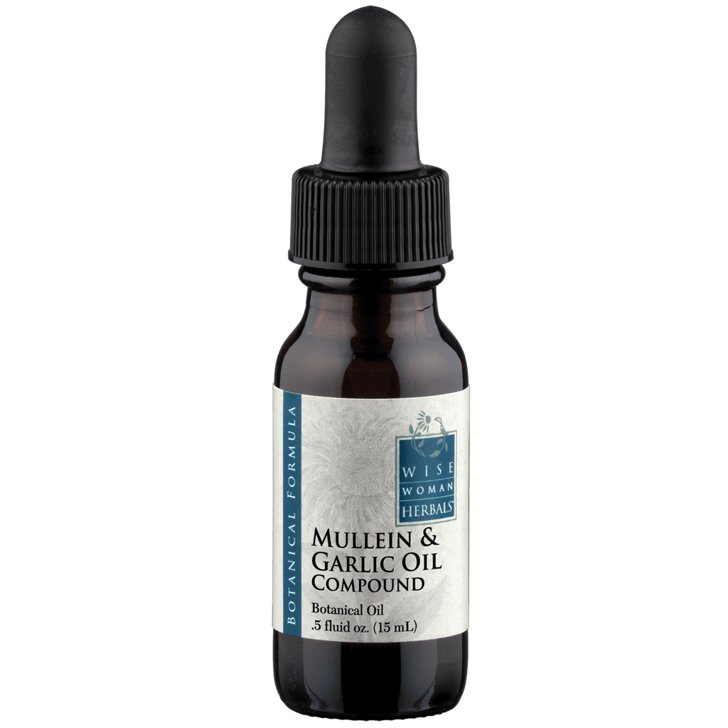 Mullein & Garlic Oil Compound - 1 OZ Default Category Wise Woman Herbals 