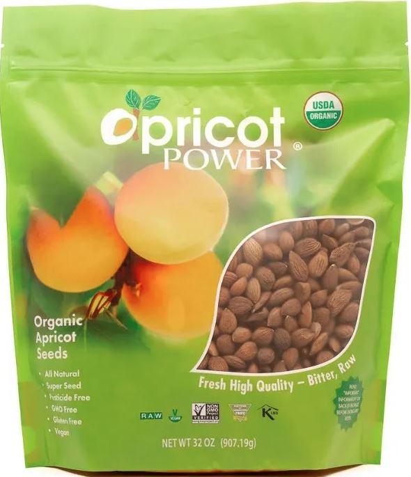 Organic Bitter Raw Apricot Seeds Default Category Apricot Power 32 oz 