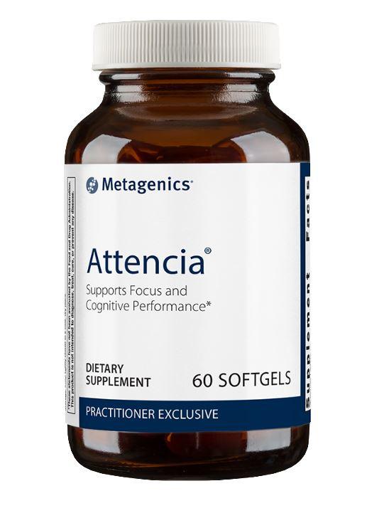 Attencia - 60 Softgels Default Category Metagenics 