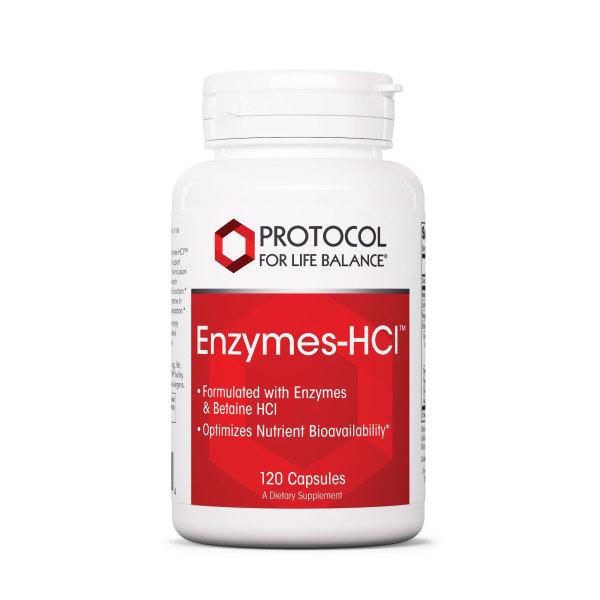 Enzymes-HCl™ - 120 Capsules Default Category Protocol for Life Balance 