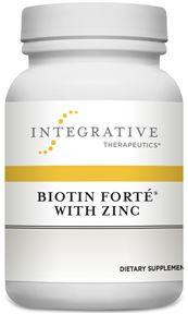 Biotin Forte w/ Zinc - 60 Tablets Default Category Integrative Therapeutics 