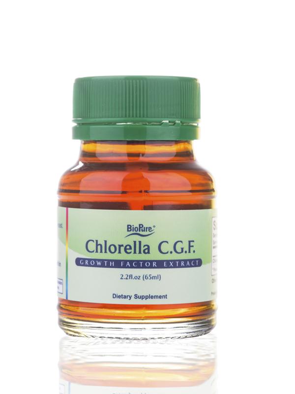 Chlorella Growth Factor CGF Liquid - 2.2 oz. Default Category BioPure 