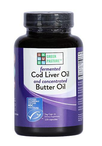 Blue Ice™ Royal Butter Oil / Fermented Cod Liver Oil Blend- 120 Capsules Default Category Green Pasture 