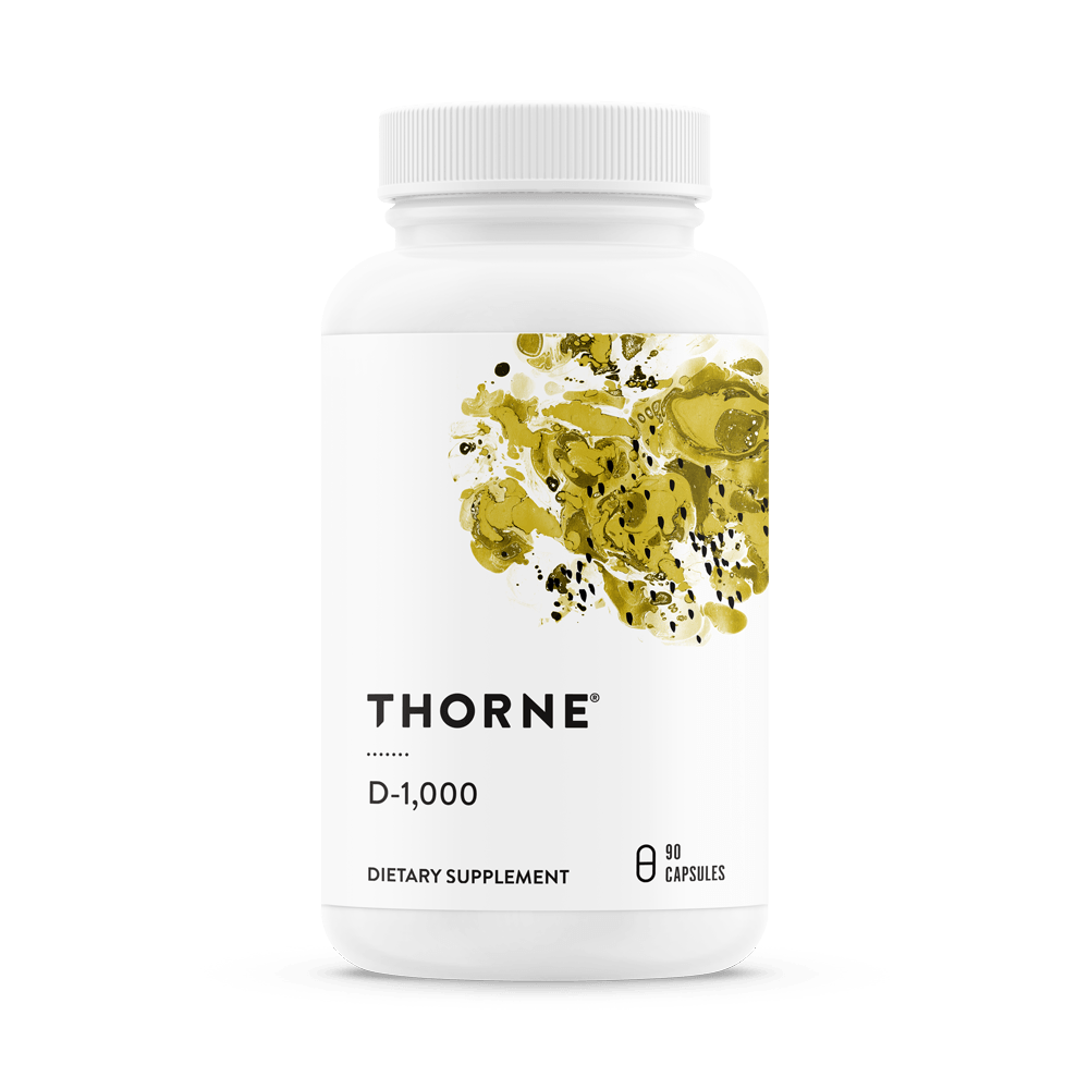 Vitamin D-1,000 - 90 Capsules Default Category Thorne 