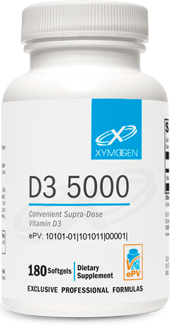 D3 5000 Default Category Xymogen 180 Softgels 