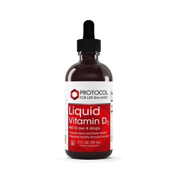 Liquid Vitamin D3 - 2 fl oz Default Category Protocol for Life Balance 