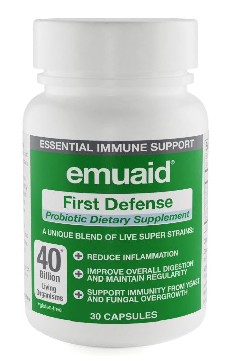 Emuaid First Defense Probiotic - 30 Capsules Default Category Emuaid 