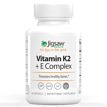 Vitamin K2 + E Complex - 60 Softgels Default Category Jigsaw Health 
