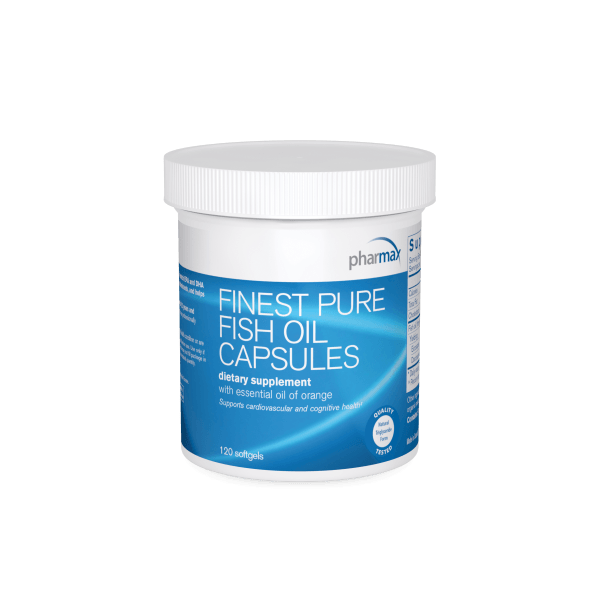 Finest Pure Fish Oil Capsules Pharmax 120 Capsules 