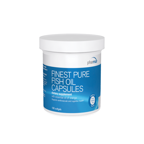 Finest Pure Fish Oil Capsules Pharmax 180 Capsules 