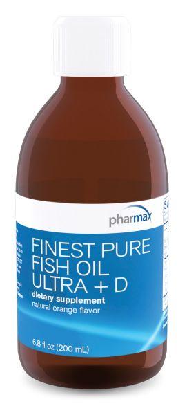 Finest Pure Fish Oil Ultra + D - 6.8 fl oz Default Category Pharmax 