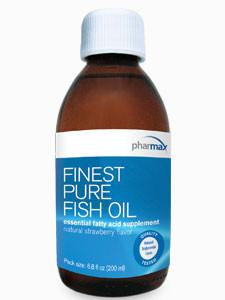 Finest Pure Fish Oil - Natural Strawberry Flavor - 6.8 fl oz Default Category Pharmax 