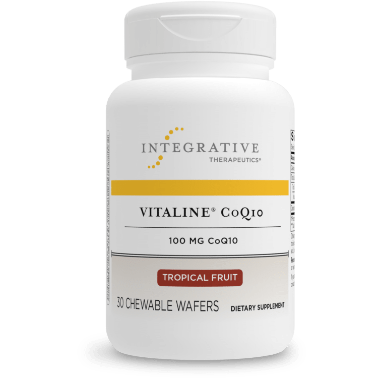 Vitaline CoQ10 100mg - 30 Chewable Wafers Default Category Integrative Therapeutics 