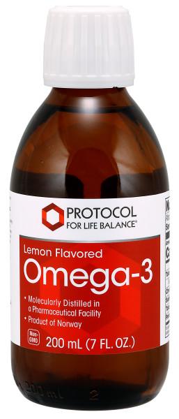 Lemon Flavored Omega-3 - 200 mL Default Category Protocol for Life Balance 