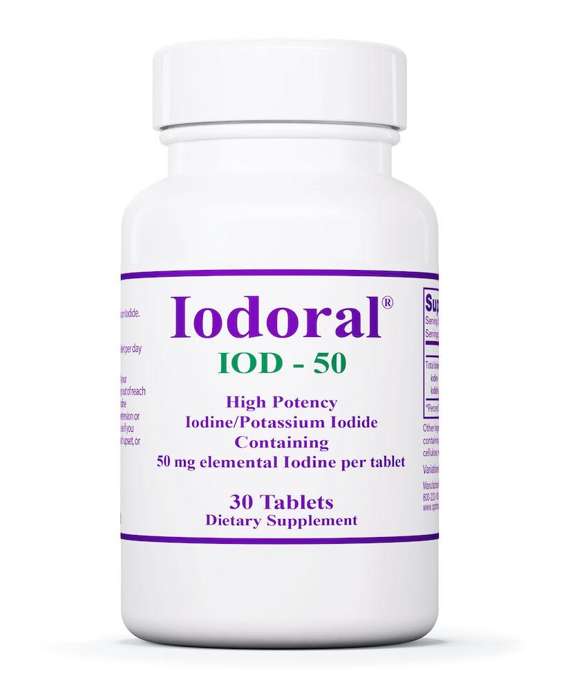 Iodoral® 50 mg Default Category Optimox 30 Tablets 