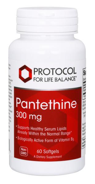 Pantethine 300mg - 60 Softgels Default Category Protocol for Life Balance 