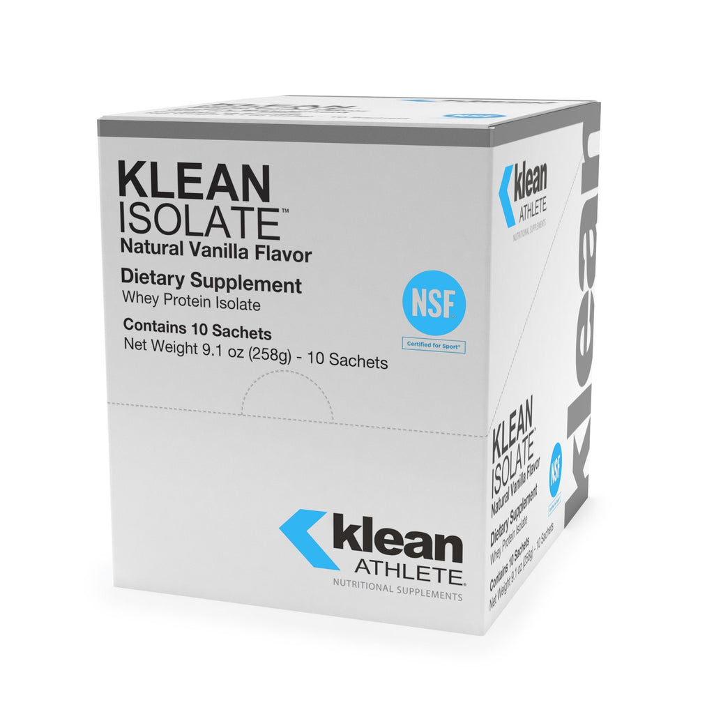 Klean Isolate™ Natural Vanilla Flavor Default Category Douglas Labs 10 sachets 