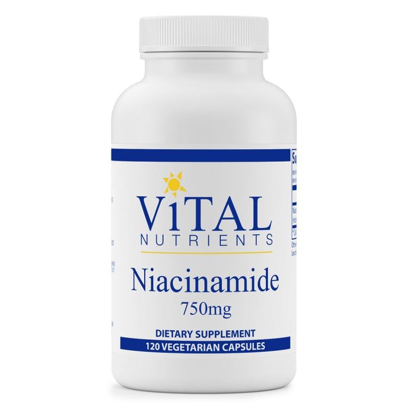 Niacinamide 750mg - 120 Capsules Default Category Vital Nutrients 