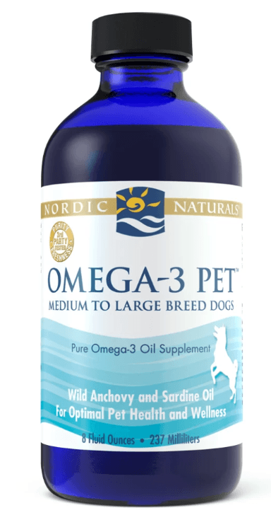 Omega-3 Pet Medium to Large Breed Dogs - 8 fl oz Default Category Nordic Naturals 