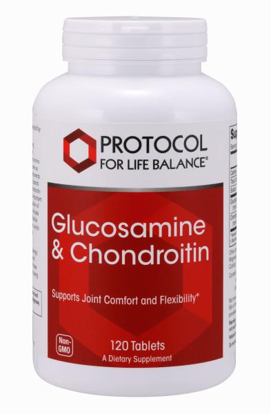Glucosamine & Chondroitin - 120 Tablets Default Category Protocol for Life Balance 