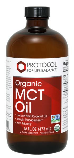 Organic MCT Oil - 16 fl oz Default Category Protocol for Life Balance 