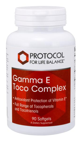 Gamma E Toco Complex - 90 Softgels Default Category Protocol for Life Balance 