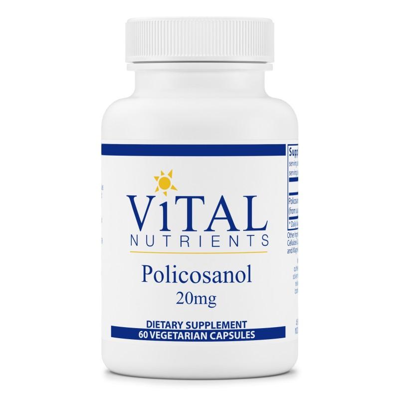 Policosanol 20mg - 60 Capsules Default Category Vital Nutrients 