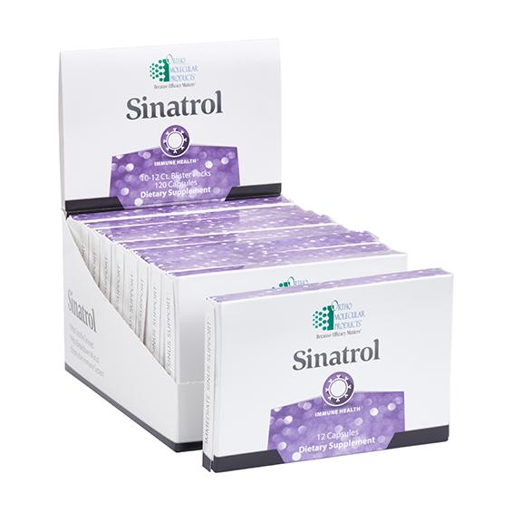 Sinatrol Default Category Ortho Molecular Blister Pack - 120 capsules 