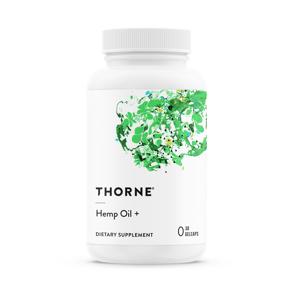 Hemp Oil + - 30 Gel Caps Default Category Thorne 