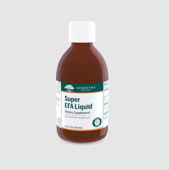 Super EFA Liquid - Natural Strawberry Flavor - 6.8oz Default Category Genestra 