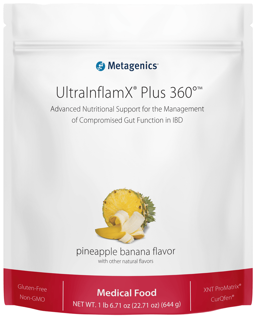 UltraInflamX Plus 360 Default Category Metagenics Pineapple Banana 14 Servings 