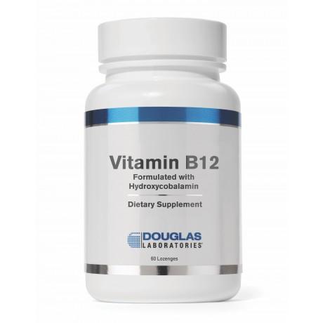 Vitamin B-12 Hydroxycobalamin - 60 Lozenges Default Category Douglas Labs 