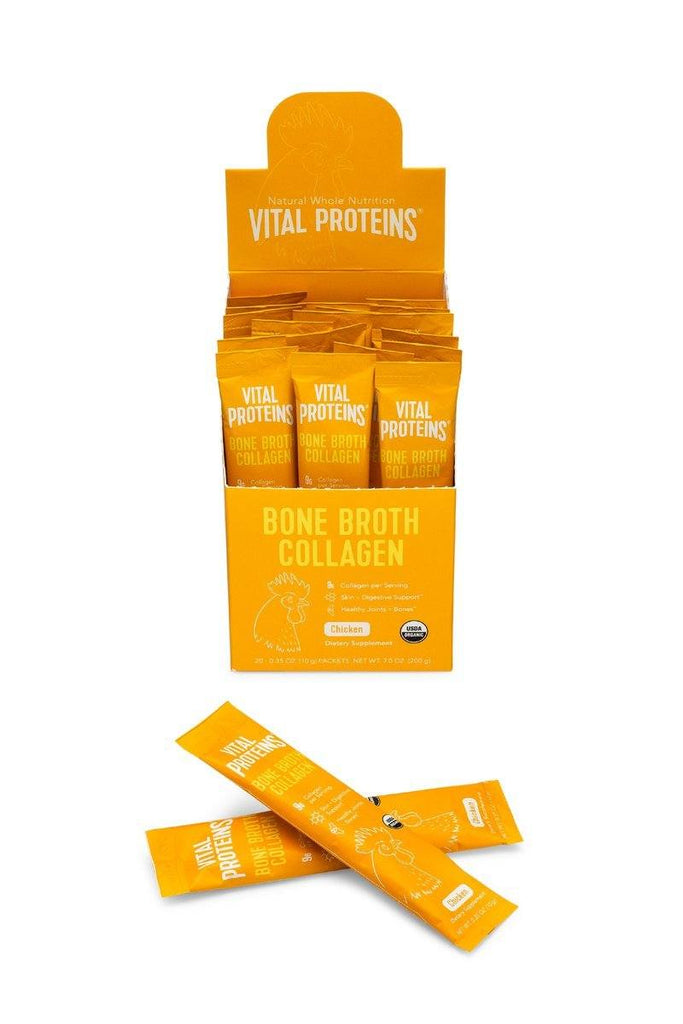 Organic, Free Range Chicken Bone Broth - 20 Stick Pack Default Category Vital Proteins 