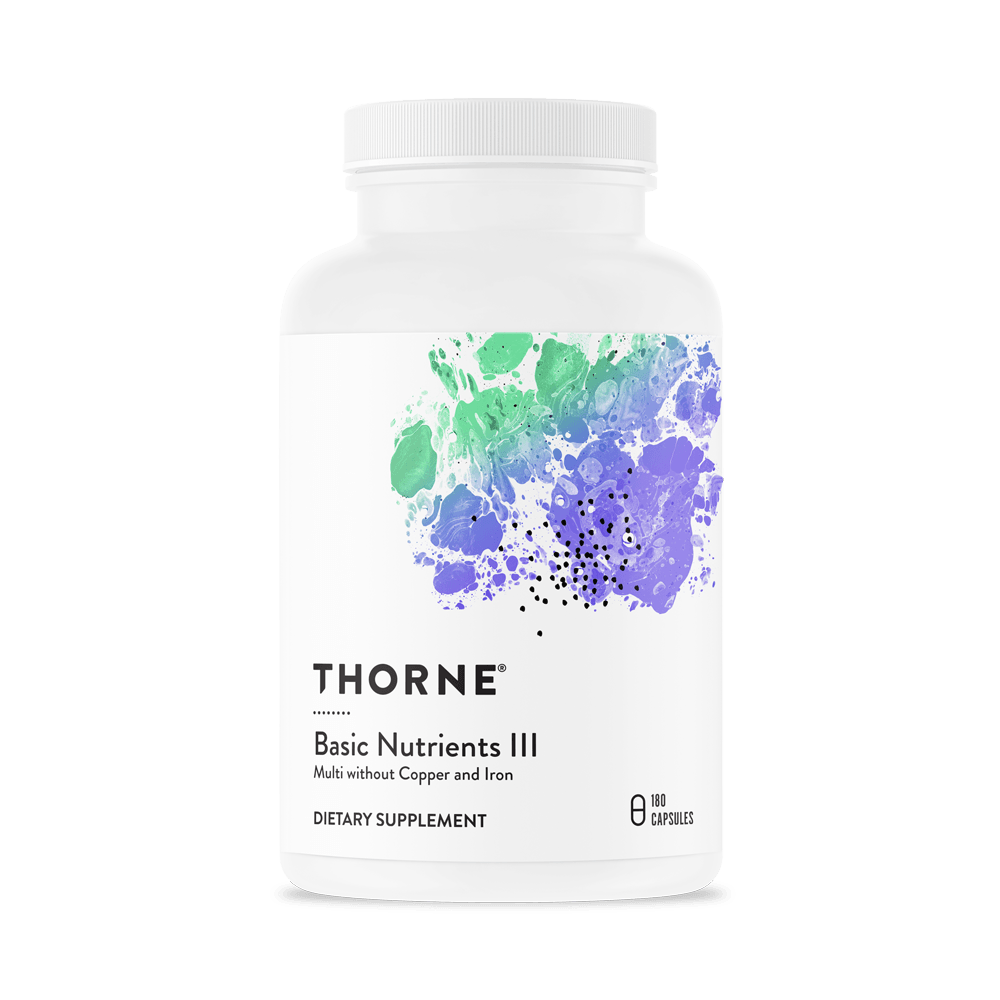 Basic Nutrients III - 180 Capsules Default Category Thorne 