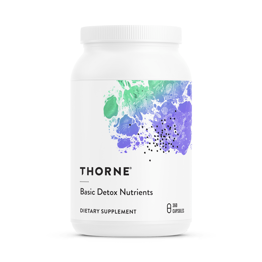 Basic Detox Nutrients - 360 Capsules Default Category Thorne 